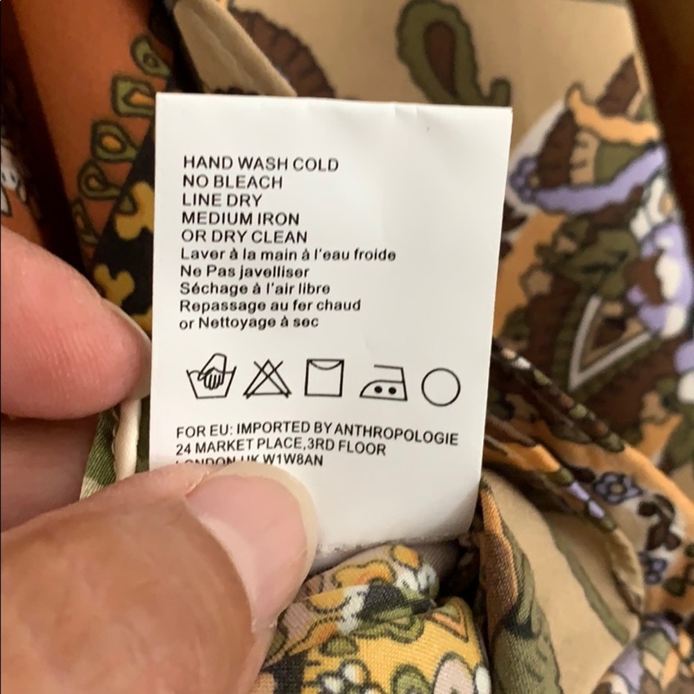 Anthropologie Tiny satin dress XS NWT - Picture 10 of 10
